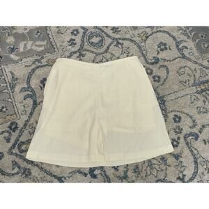 Nike Golf Skirt M Cream White Skort Minimalist Tenniscore Quiet Luxury Preppy